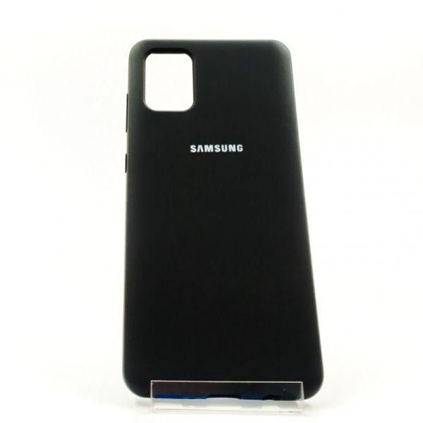 Чохол Silicone Case для Samsung S10 Lite 2020 Black(зас.тов.)