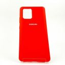 Чохол Silicone Case для Samsung A31 Red(зас.тов.)