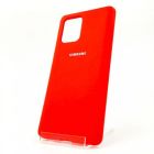 Чохол Silicone Case для Samsung A31 Red(зас.тов.)