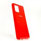 Чохол Silicone Case для Samsung A31 Red(зас.тов.)