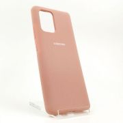 Чохол Silicone Case для Samsung A31 Matte Pink(зас.тов.)