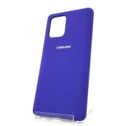 Чохол Silicone Case для Samsung A31 Purple