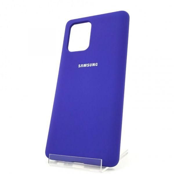 Чохол Silicone Case для Samsung A31 Purple