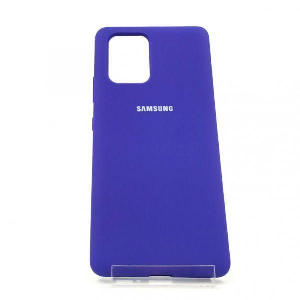 Чохол Silicone Case для Samsung A31 Purple