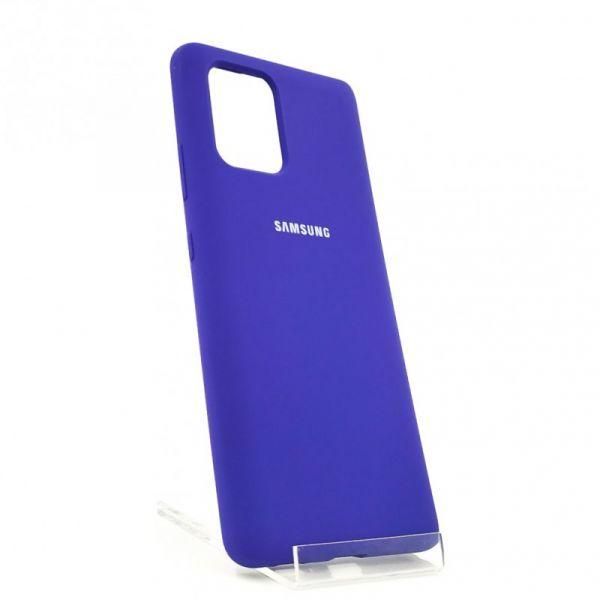 Чохол Silicone Case для Samsung A31 Purple