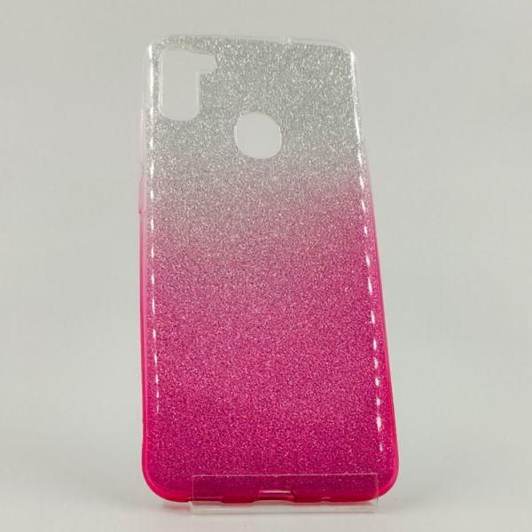 Силіконовий чохол VAJA градієнт Samsung A11 Pink(зас.тов.)