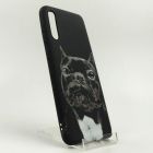 Люмінесцентний силіконовий світний Чохол LUXO Dog Samsung A50 Black(зас.тов.)