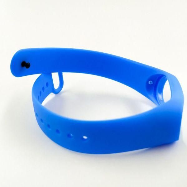 Силіконовий ремінець браслет для Mi Band 3/4 Blue