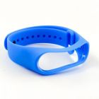 Силіконовий ремінець браслет для Mi Band 3/4 Blue