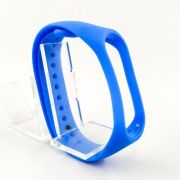 Силіконовий ремінець браслет для Mi Band 3/4 Blue