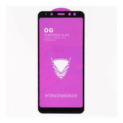 Захисне скло HOCO Full Glue 3D Glass Samsung Galaxy A8 (2018) A530 Black(зас.тов.)