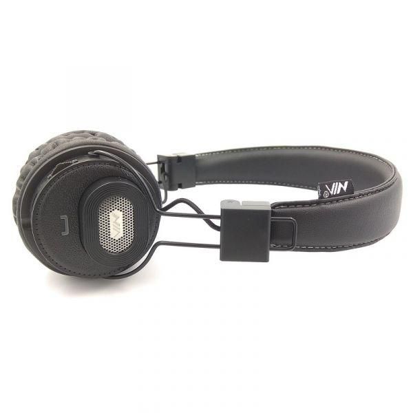 Бездротові Bluetooth навушники NIA X5 SP APP Control TF FM-радіо Black(зас.тов.)