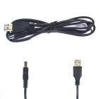 Кабель USB -  5.5 мм/2.5 мм