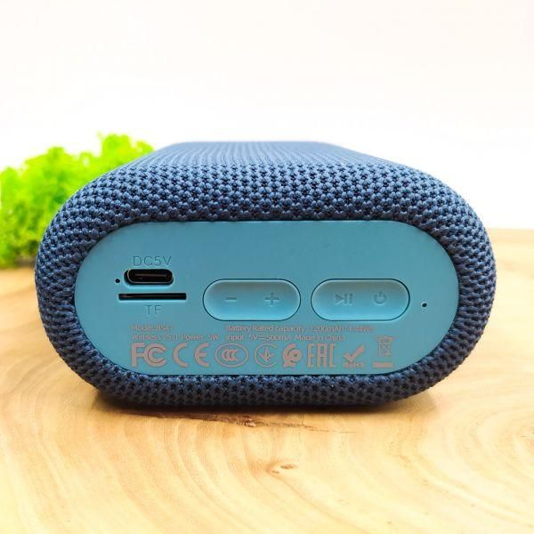 Портативна Bluetooth-колонка з вологозахистом HOCO BS47 Blue