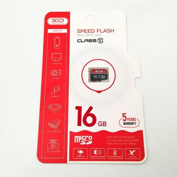 Картка пам'яті XO micro SD 16 Gb 10 Class