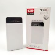 Павербанк 30000mAh XO PR164 LED + комплект кабелів White