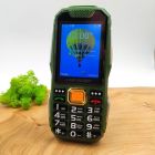 Кнопковий протиударний телефон Land Rover W2019 Green (13800mAh, Type-C)