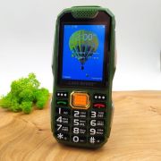 Кнопковий протиударний телефон Land Rover W2019 Green (13800mAh, Type-C)