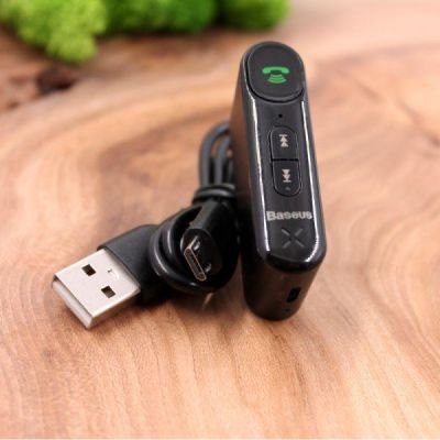 Бездротовий Bluetooth аудіоадаптер 3,5 mm AUX Baseus Qiyin wxqy-01