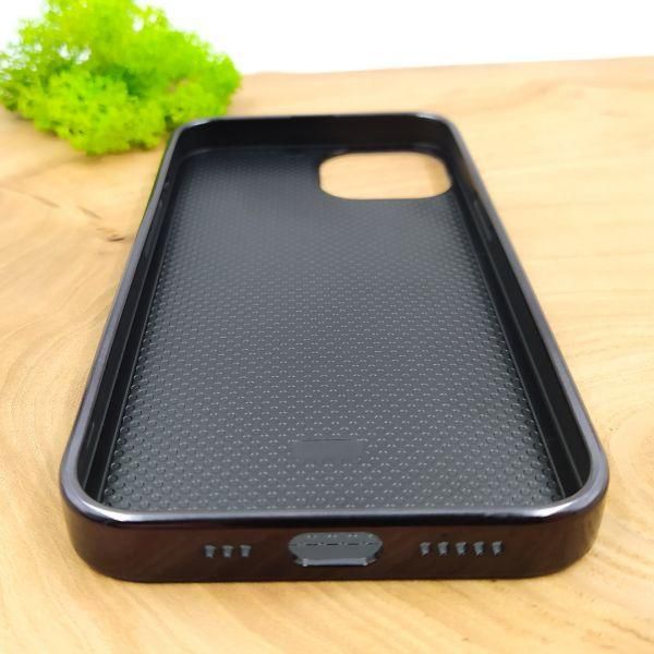 Матовий скляний чохол Glass case для iPhone 14 Space Black(зас.тов.)