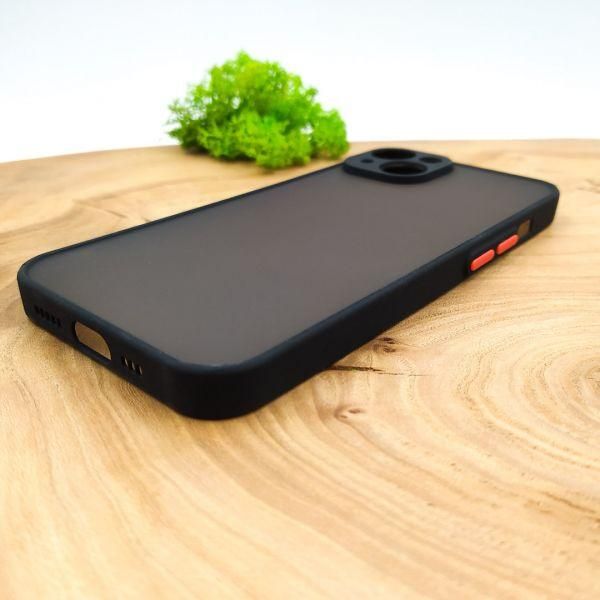 Чохол HOCO Smoke case iPhone 14 Black(зас.тов.)