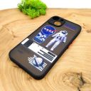 Чохол HOCO Smoke case NASA iPhone 14 Black(зас.тов.)
