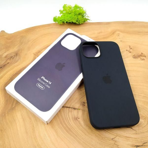 Чохол  Silicone Case with MagSafe для iPhone 14 Black