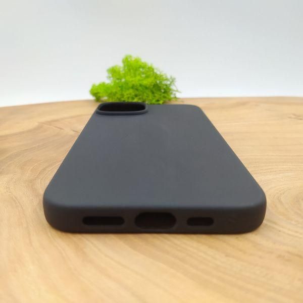 Силіконовий  чохол Simin Style iPhone 14 Black(зас.тов.)