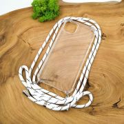 Протиударний чохол зі шнурком HOCO Crossbody case iPhone 14 Plus White(зас.тов.)