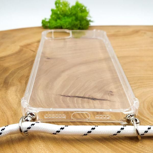 Протиударний чохол зі шнурком HOCO Crossbody case iPhone 14 Plus White(зас.тов.)
