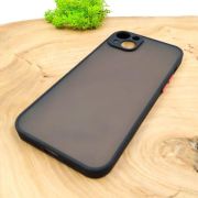 Чохол HOCO Smoke case iPhone 14 Plus Black(зас.тов.)