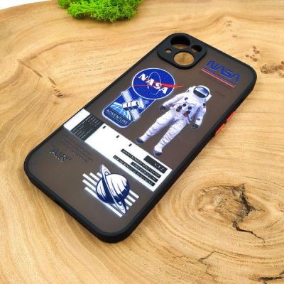 Чохол HOCO Smoke case NASA iPhone 14 Plus Black(зас.тов.)