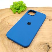 Чохол Silicone Case для iPhone 14 Pluse Blue Cobalt(зас.тов.)