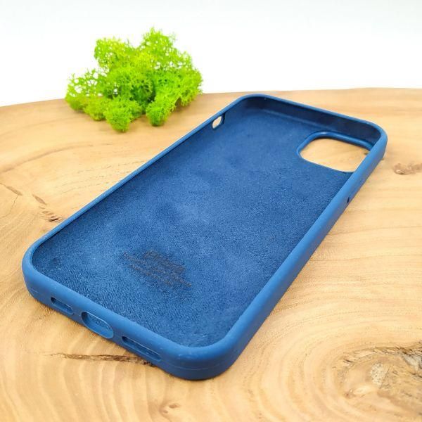 Чохол Silicone Case для iPhone 14 Pluse Blue Cobalt(зас.тов.)