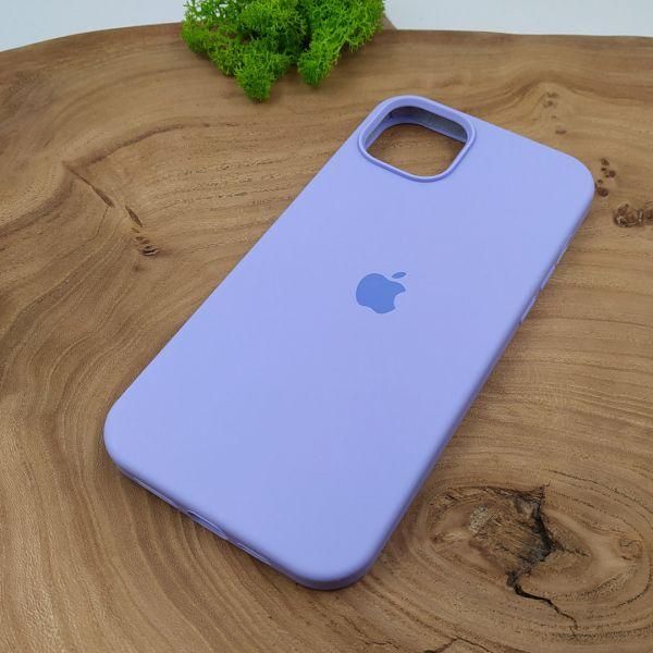 Чохол Silicone Case для iPhone 14 Pluse Light Purple