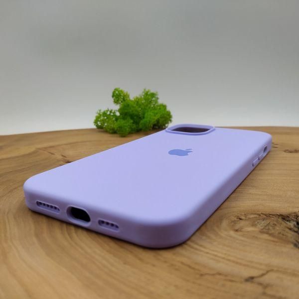 Чохол Silicone Case для iPhone 14 Pluse Light Purple