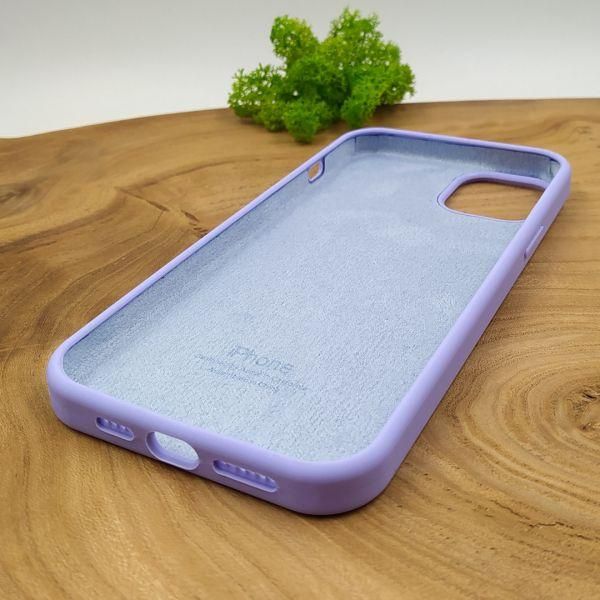 Чохол Silicone Case для iPhone 14 Pluse Light Purple