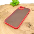 Чохол HOCO Smoke case iPhone 14 Plus Red(зас.тов.)