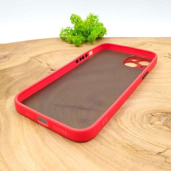Чохол HOCO Smoke case iPhone 14 Plus Red(зас.тов.)