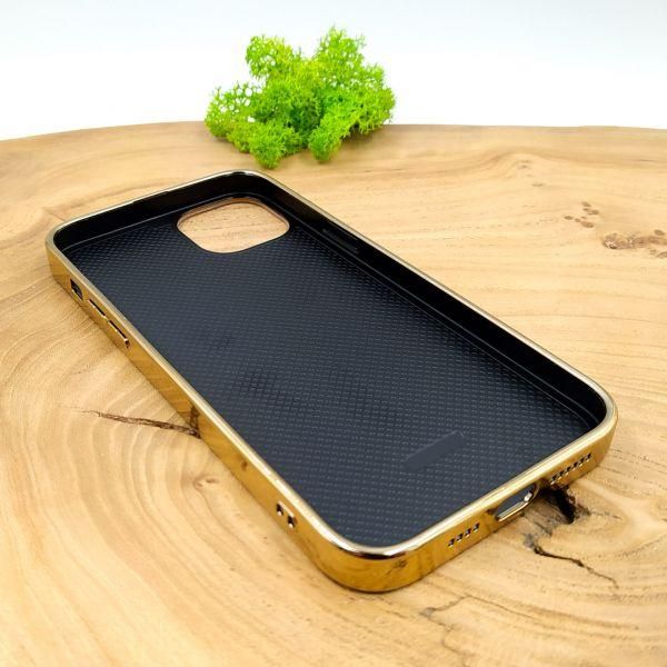 Матовий скляний чохол Glass case для iPhone 14 Plus Gold