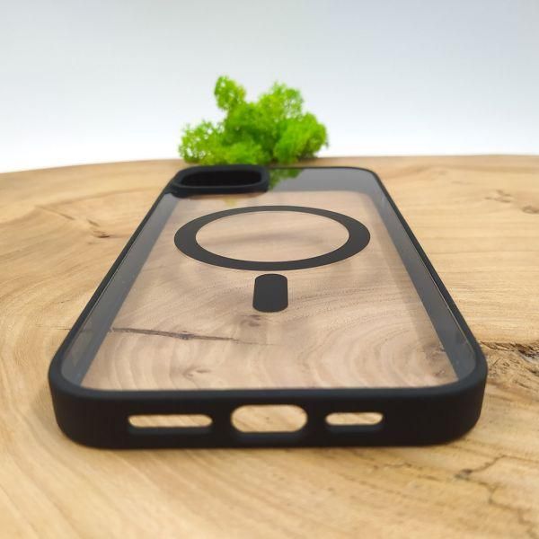 Чохол HOCO Smoke case with MagSafe для iPhone 14 Plus Black