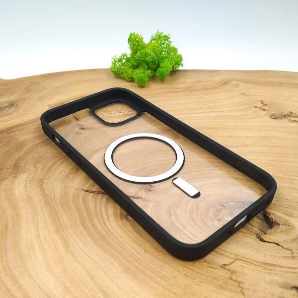 Чохол HOCO Smoke case with MagSafe для iPhone 14 Plus Black