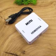 Відеоконвертер HDMI на VGA зі звуком