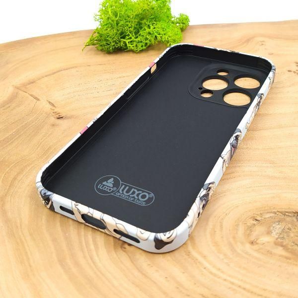 Чохол LUXO MOPS для iPhone 14 Pro Blue(зас.тов.)