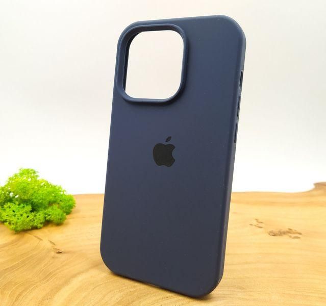 Чохол Silicone Case для iPhone 14 Pro Navy Storm