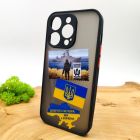 Чохол Hoco smoke case Patriotic iPhone 14 Pro Black(зас.тов.)