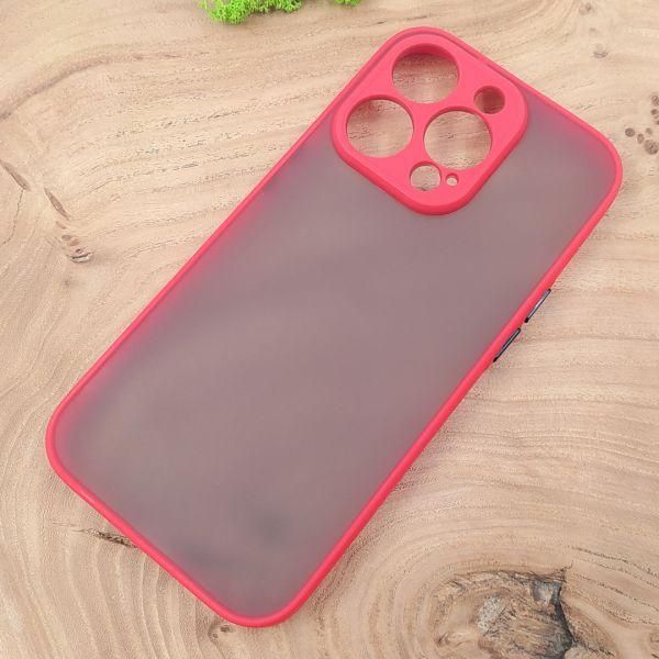 Чохол HOCO Smoke case iPhone 14 Pro Red(зас.тов.)