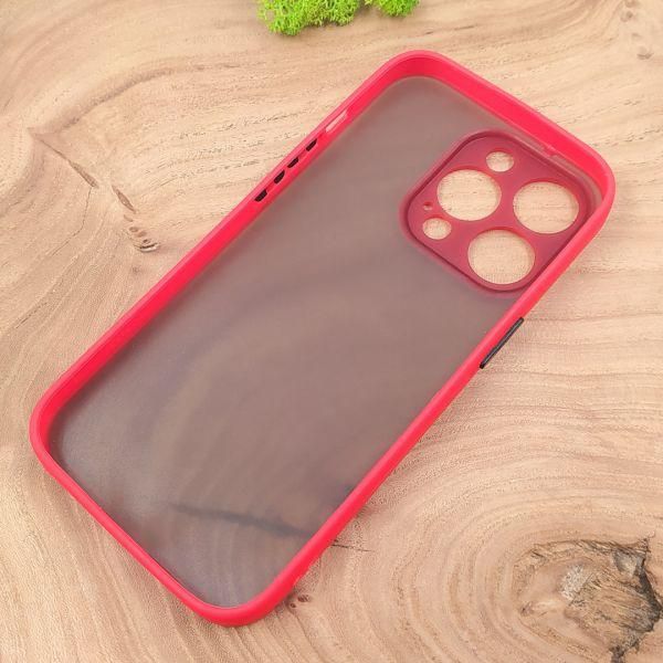 Чохол HOCO Smoke case iPhone 14 Pro Red(зас.тов.)