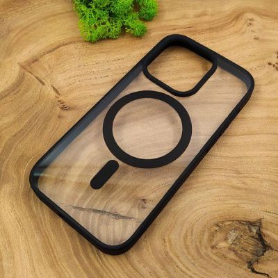 Чохол HOCO Smoke case with MagSafe для iPhone 14 Pro Black