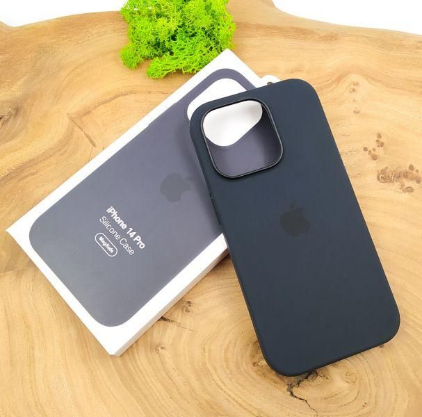 Чохол  Silicone Case with MagSafe для iPhone 14 Pro Black